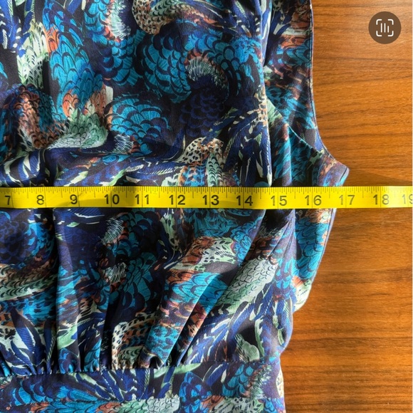 SALONI Midnight Mazarine Fleur Dress size 2 - Picture 10 of 14